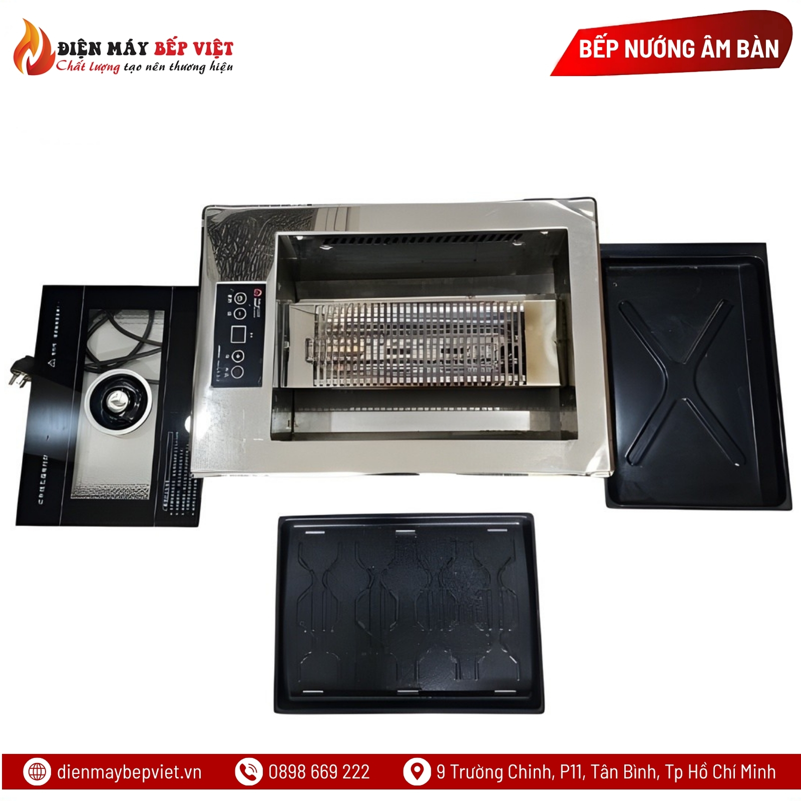 Bếp Nướng Hồng Ngoại Vuông HY1500D