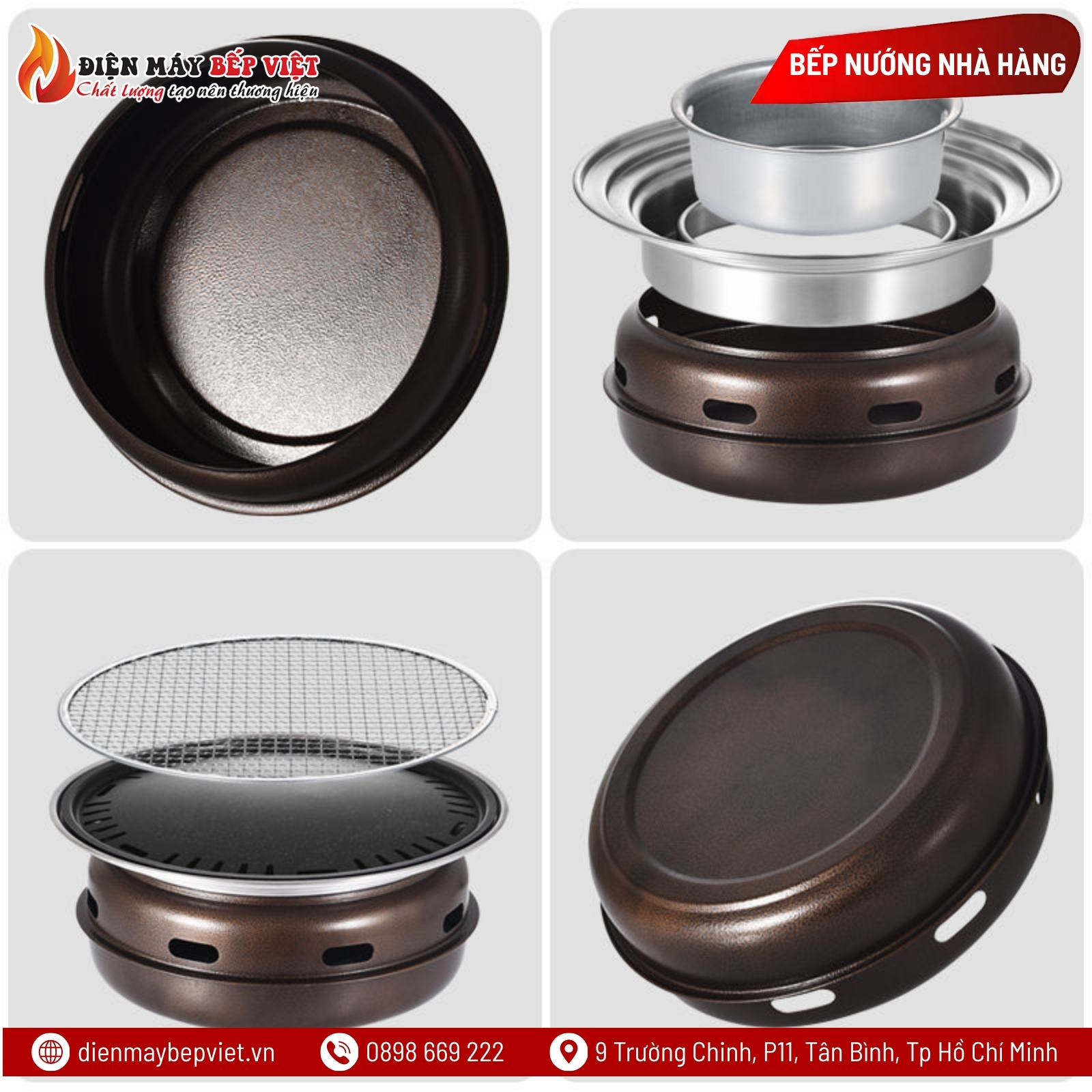 Bếp Nướng Lẩu Ngoài Trời