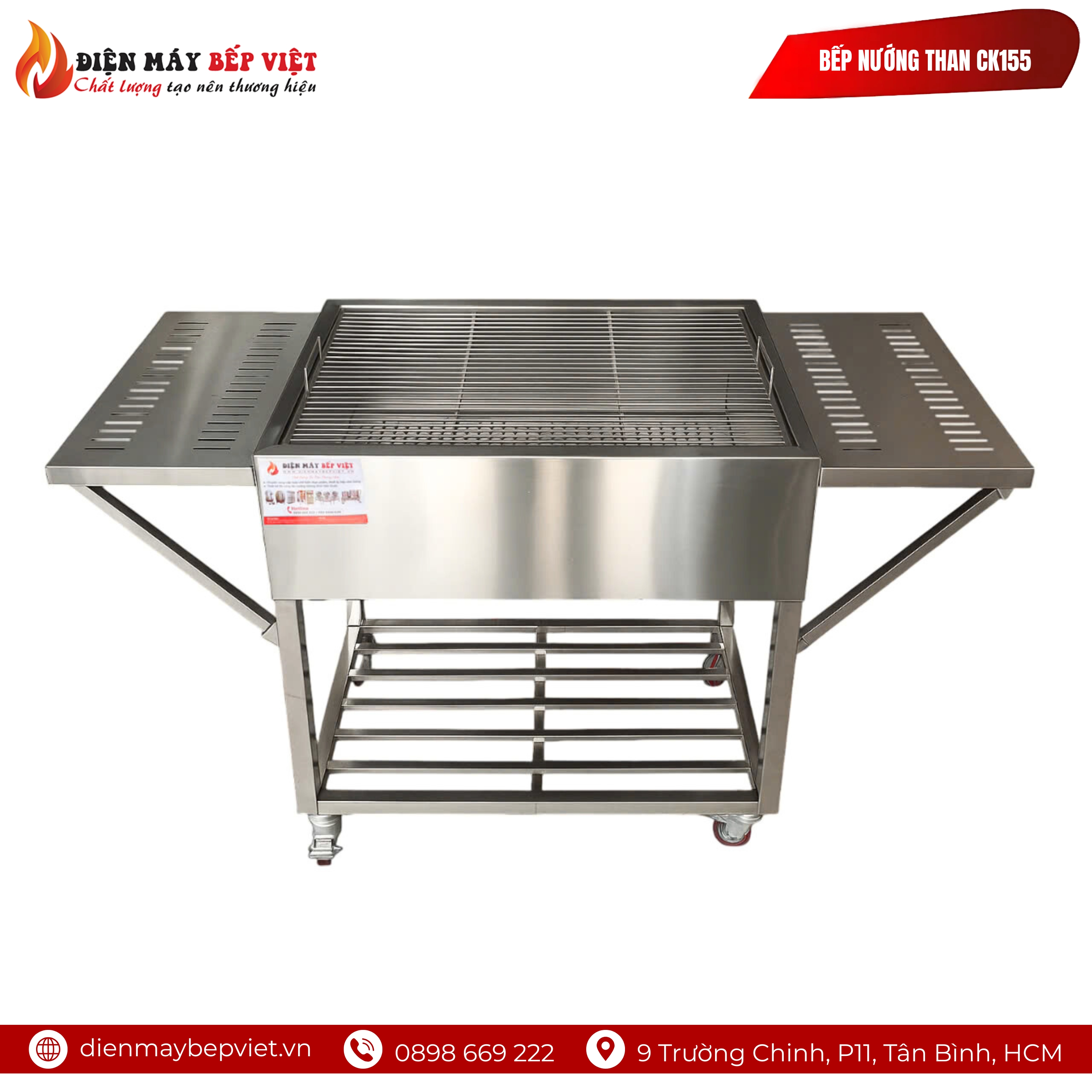 Bếp Nướng Than CK155 Inox 304