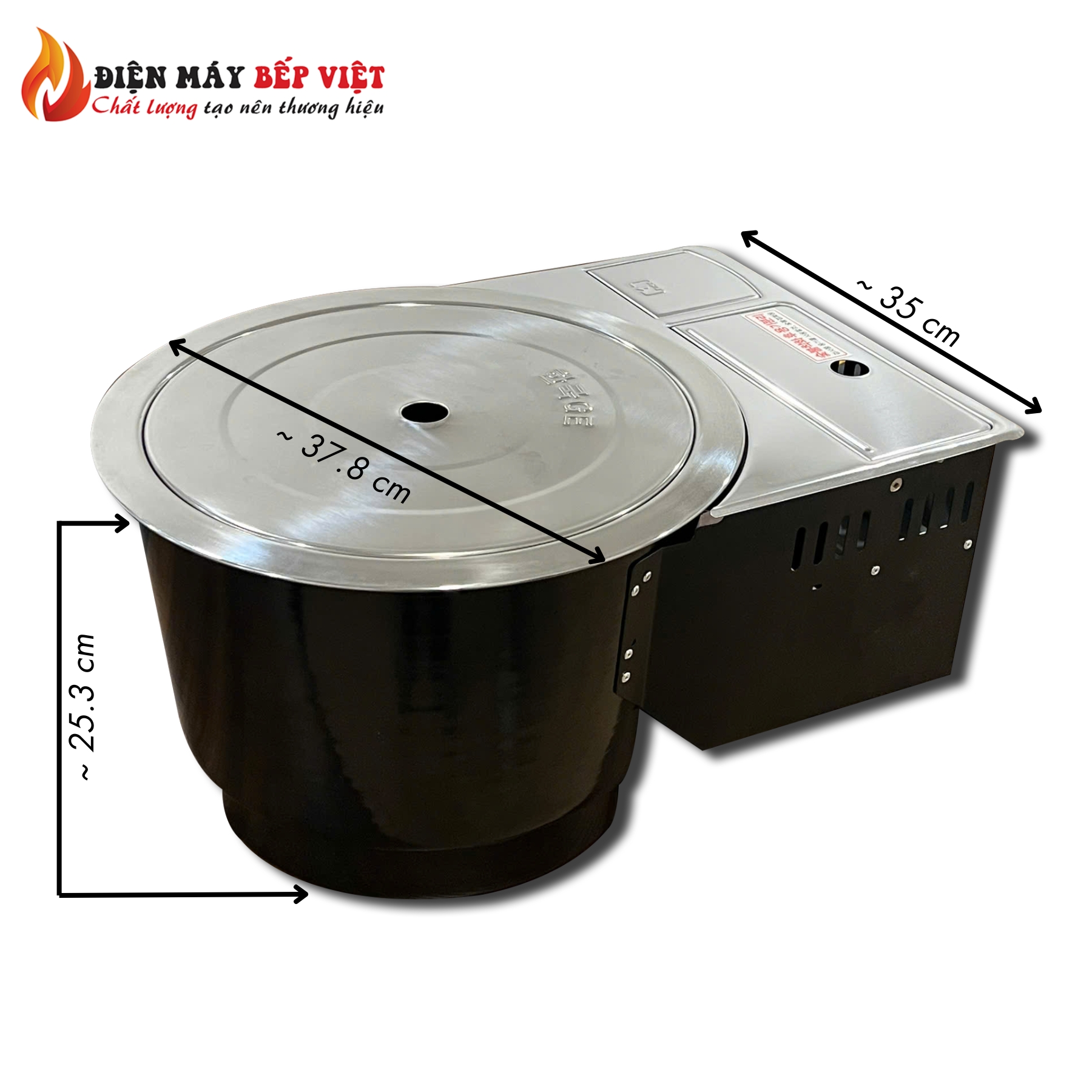 Bếp Nướng Than Gas Kết Hợp TG1224