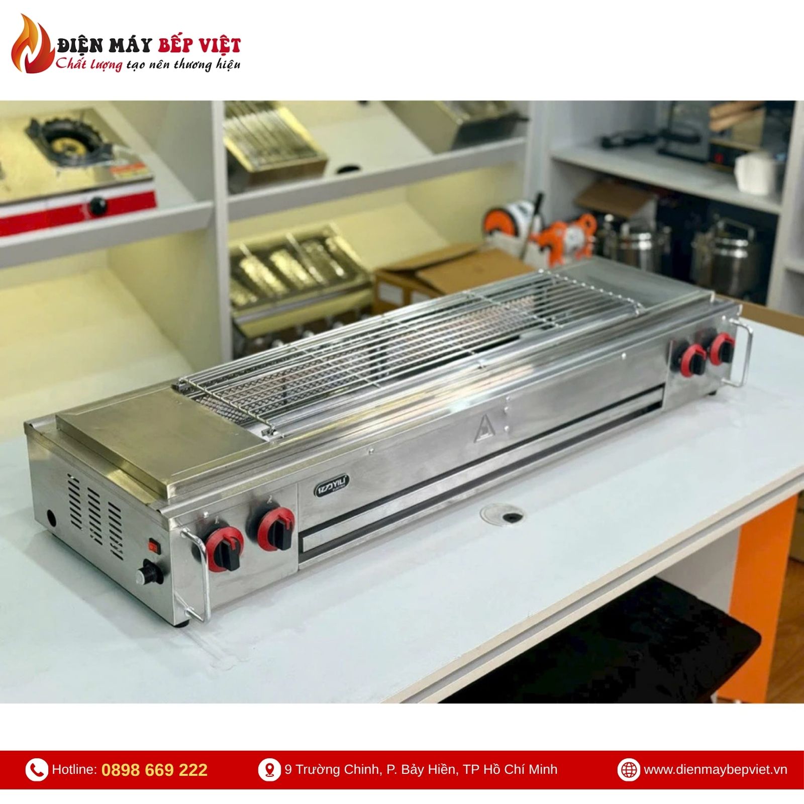 Bếp Nướng Thịt Xiên Không Khói T100