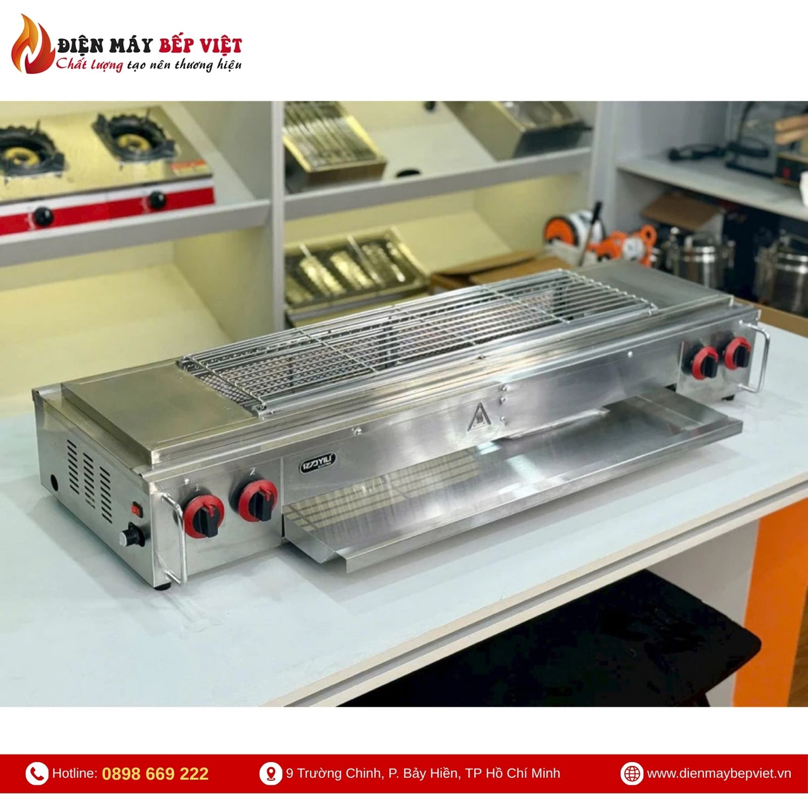 Bếp Nướng Thịt Xiên Không Khói T100