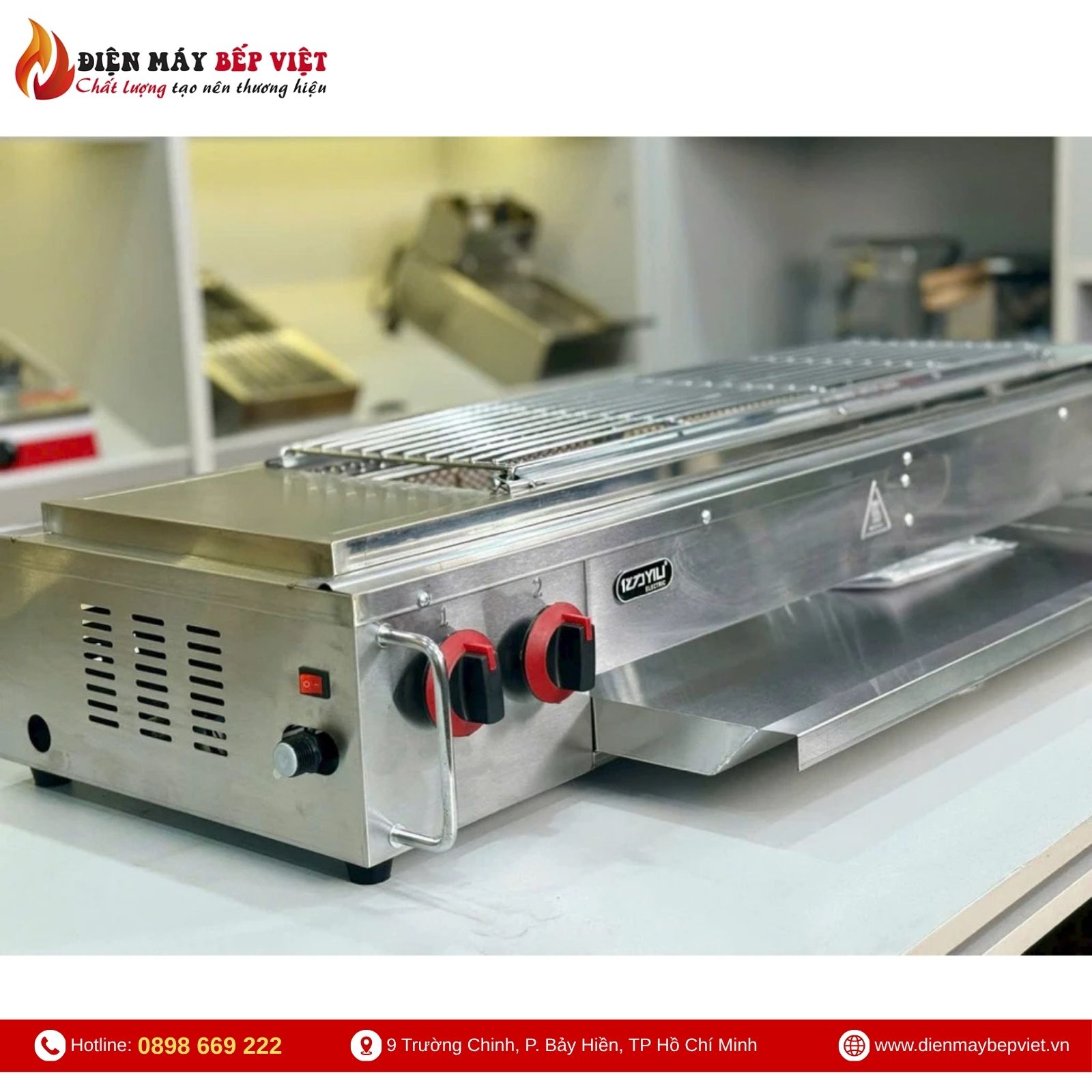 Bếp Nướng Thịt Xiên Không Khói T100