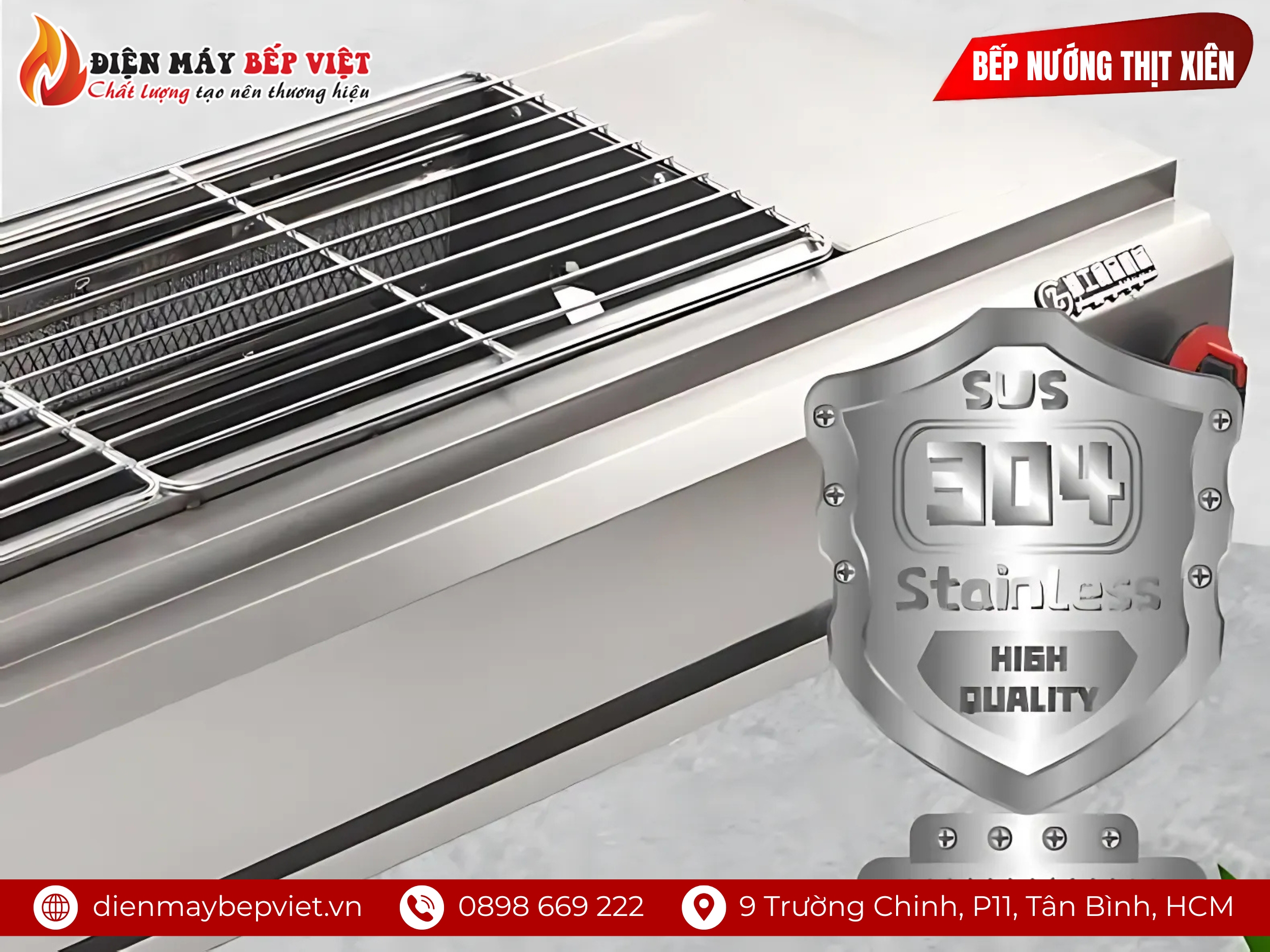 Bếp Nướng Thịt Xiên Không Khói T150