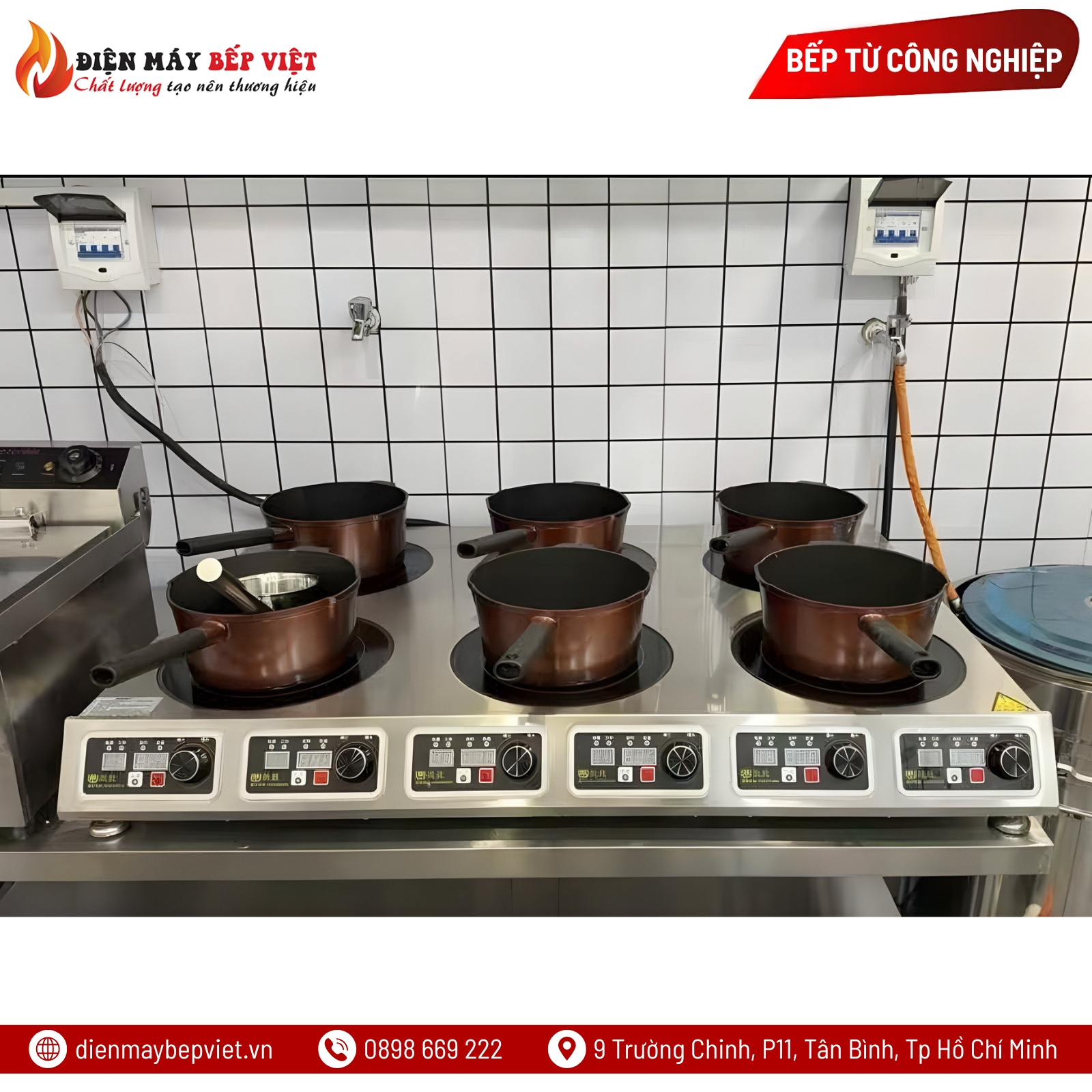 Bếp Từ 6 Họng WZ-DC-6
