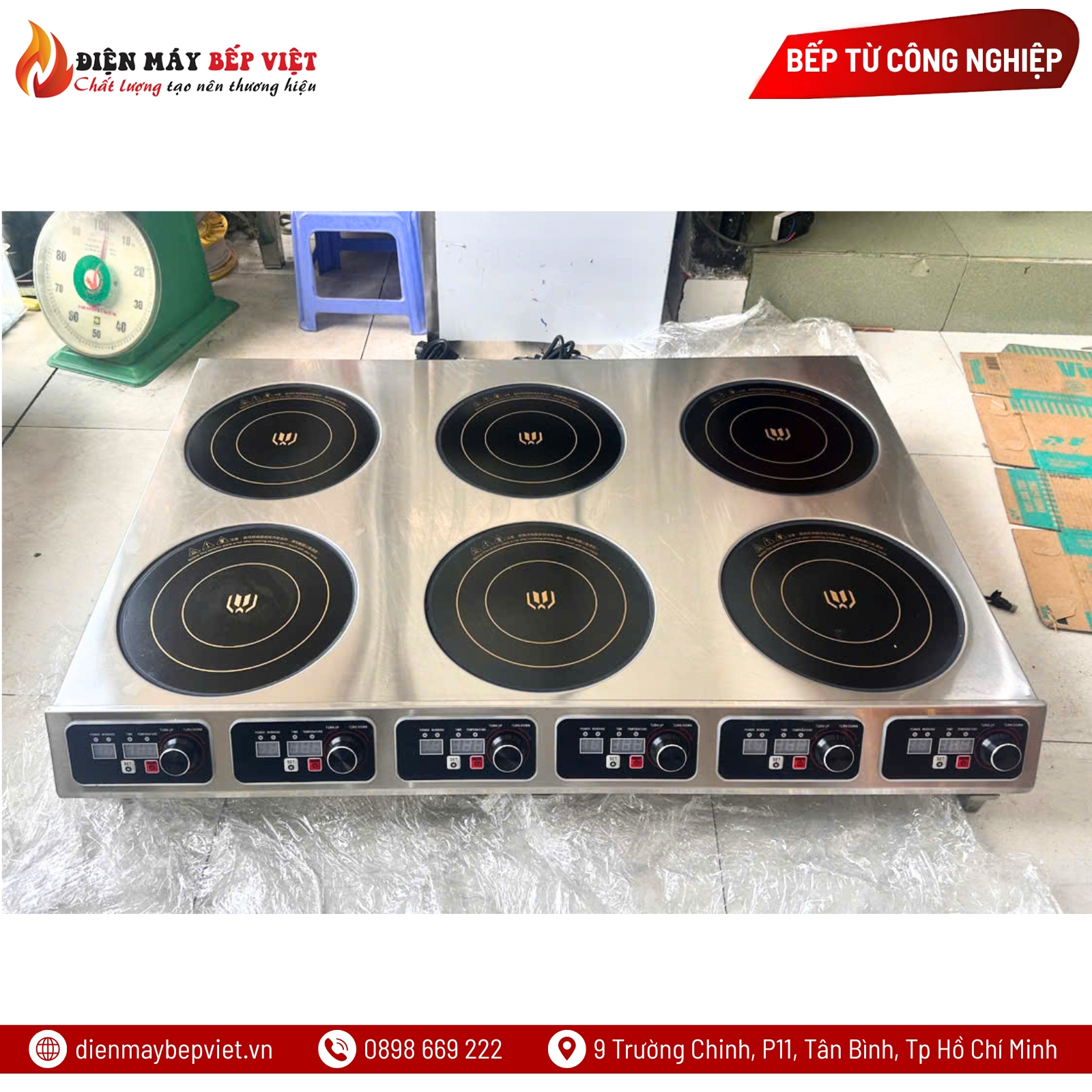 Bếp Từ 6 Họng WZ-DC-6