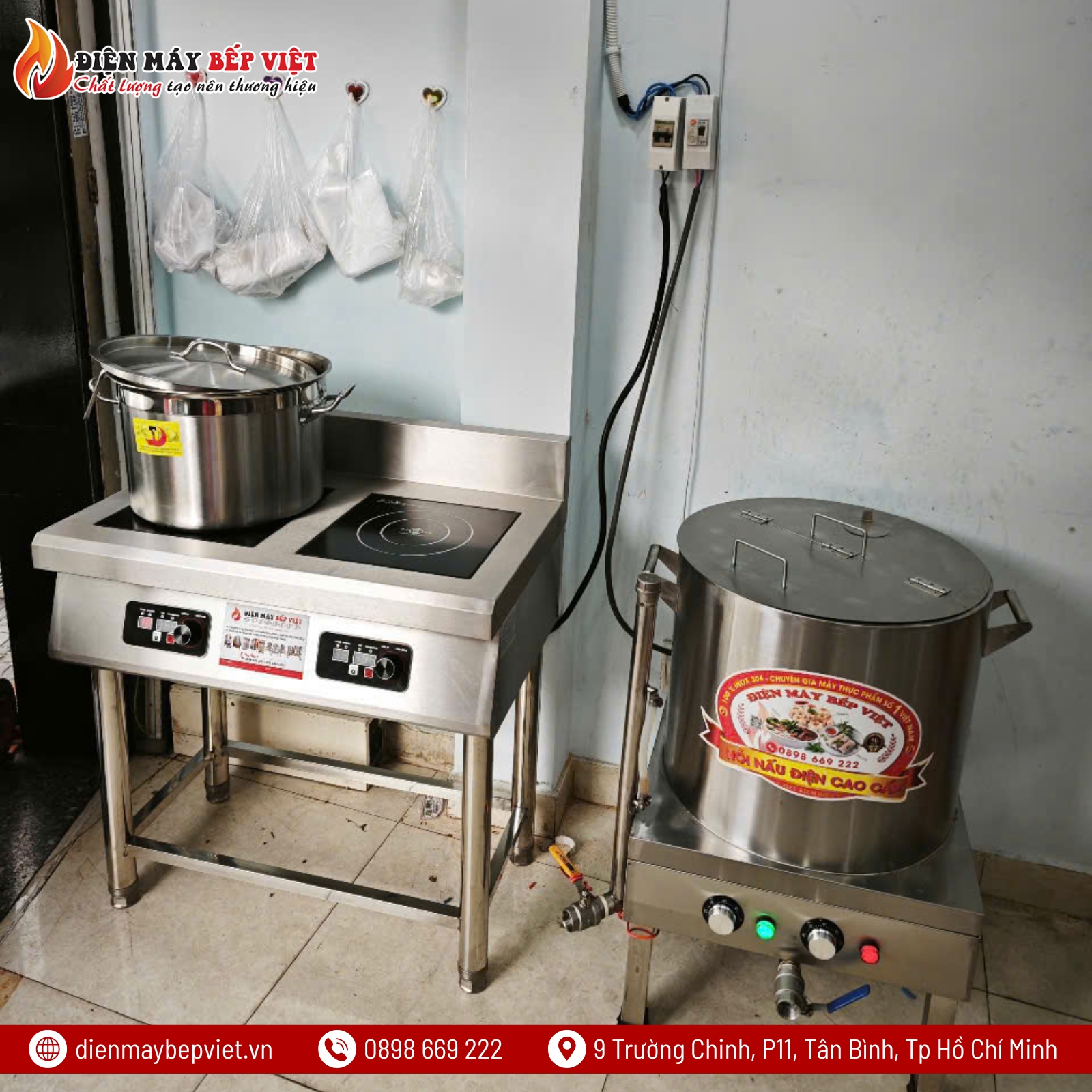 Bếp Từ Công Nghiệp 2 Họng BV2026