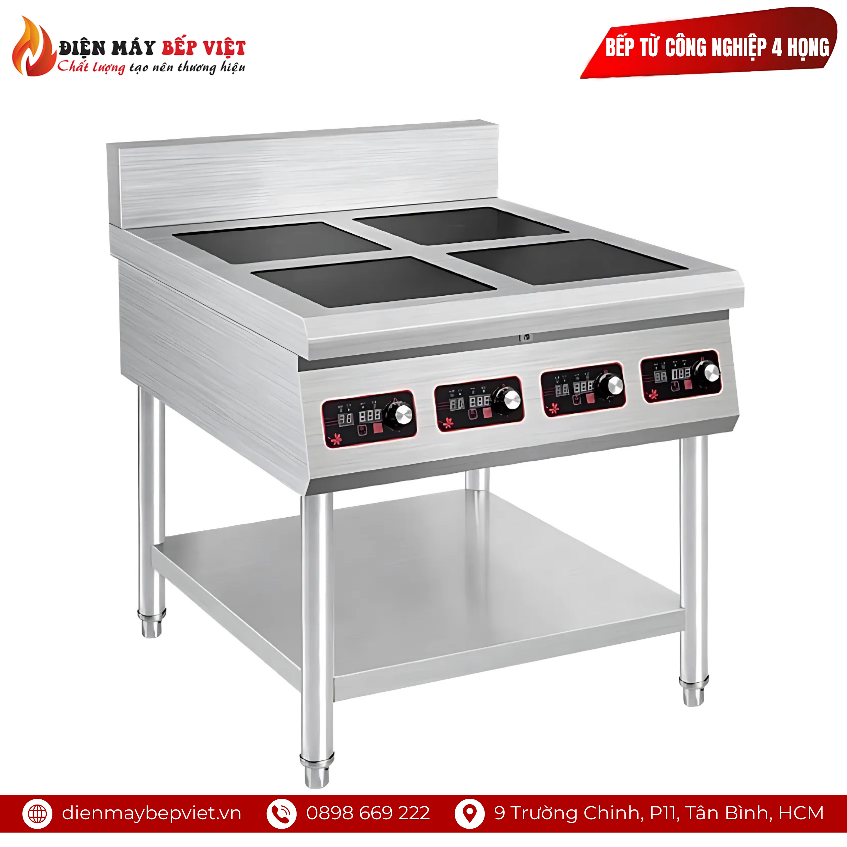 Bếp Từ Công Nghiệp 4 Họng