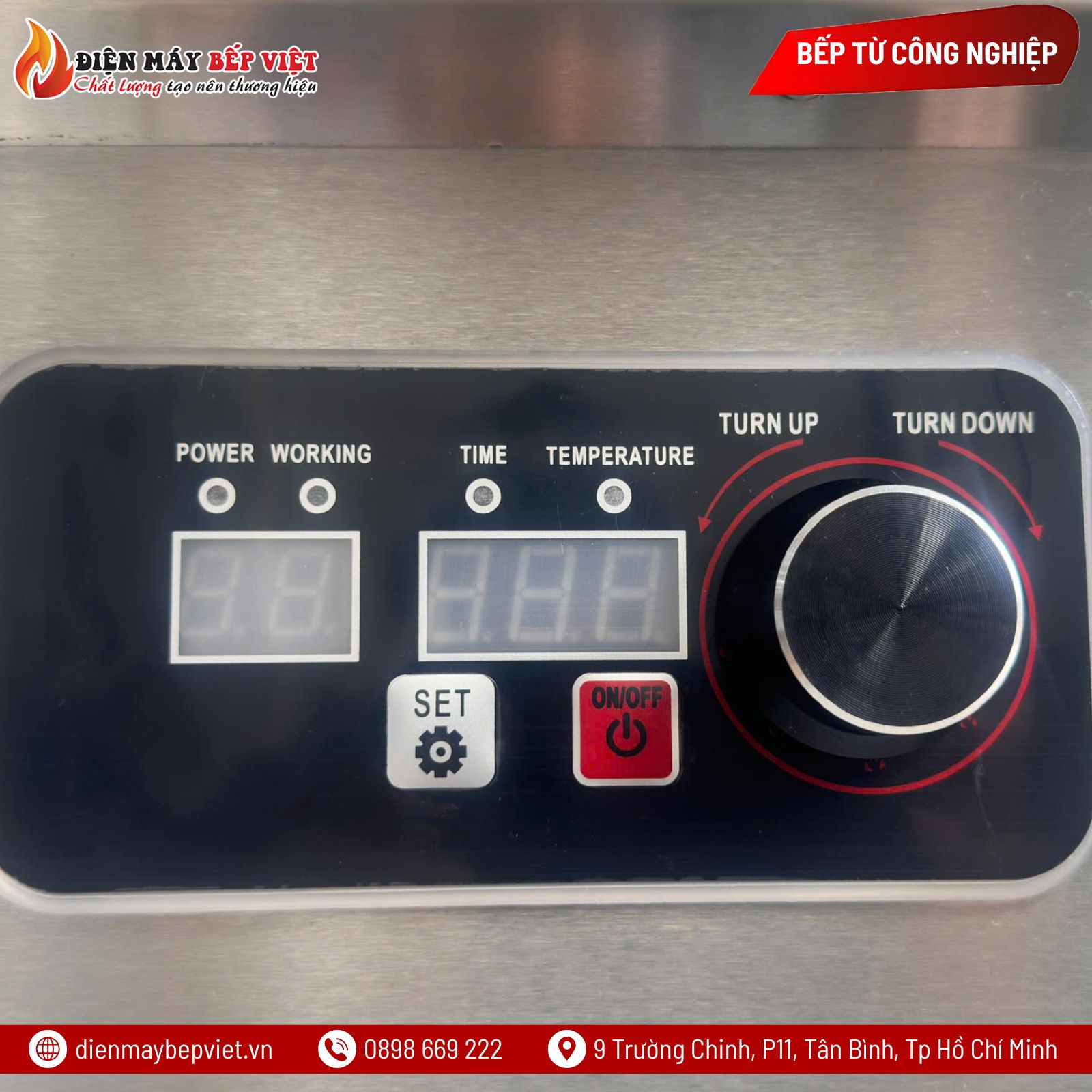 Bếp Từ Công Nghiệp 4 Họng Tròn BT3500