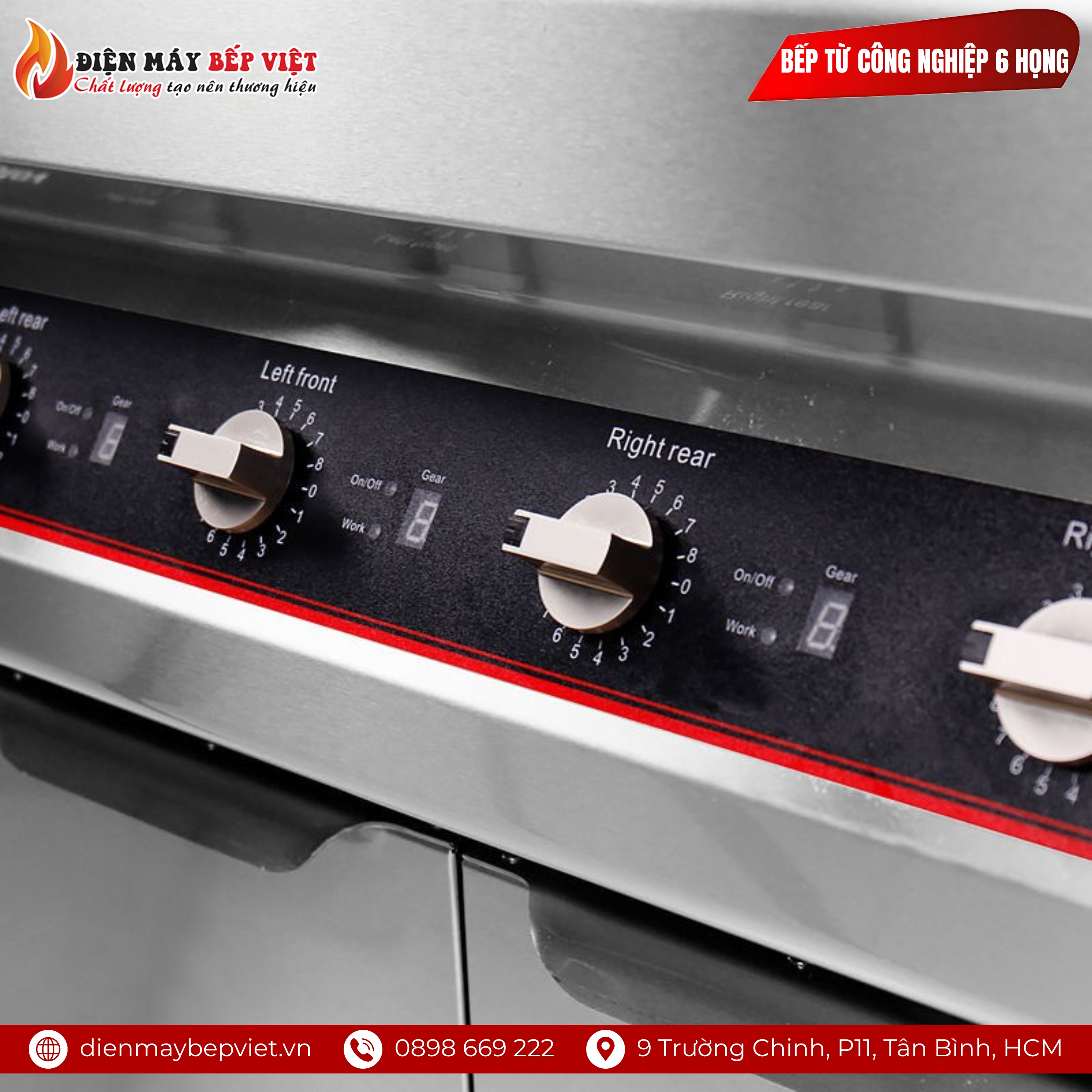 Bếp Từ Công Nghiệp 6 Họng