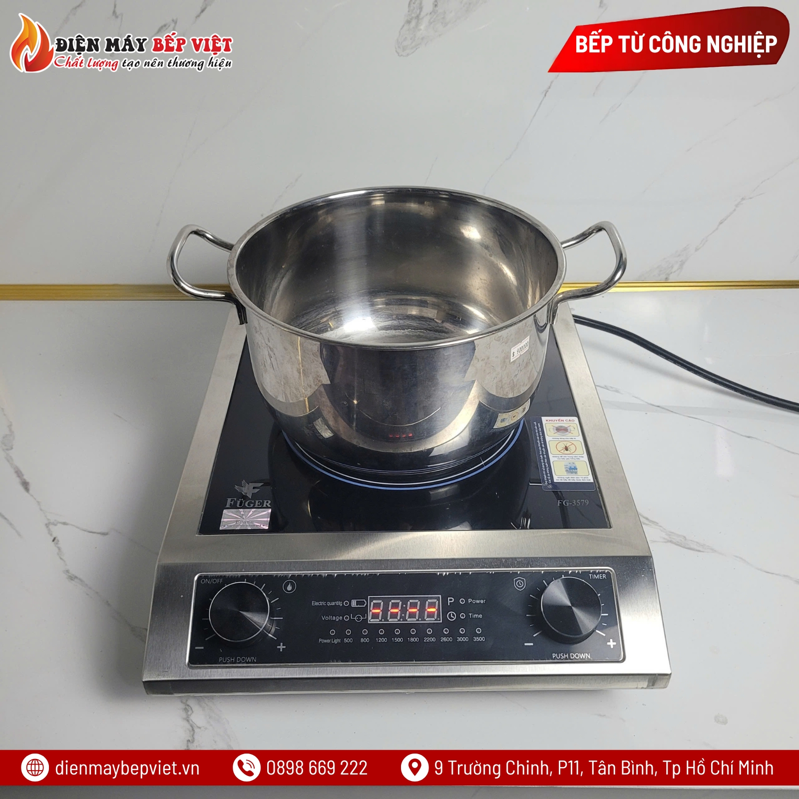 Bếp Từ Công Nghiệp Fuger FG-3579 (3500W)