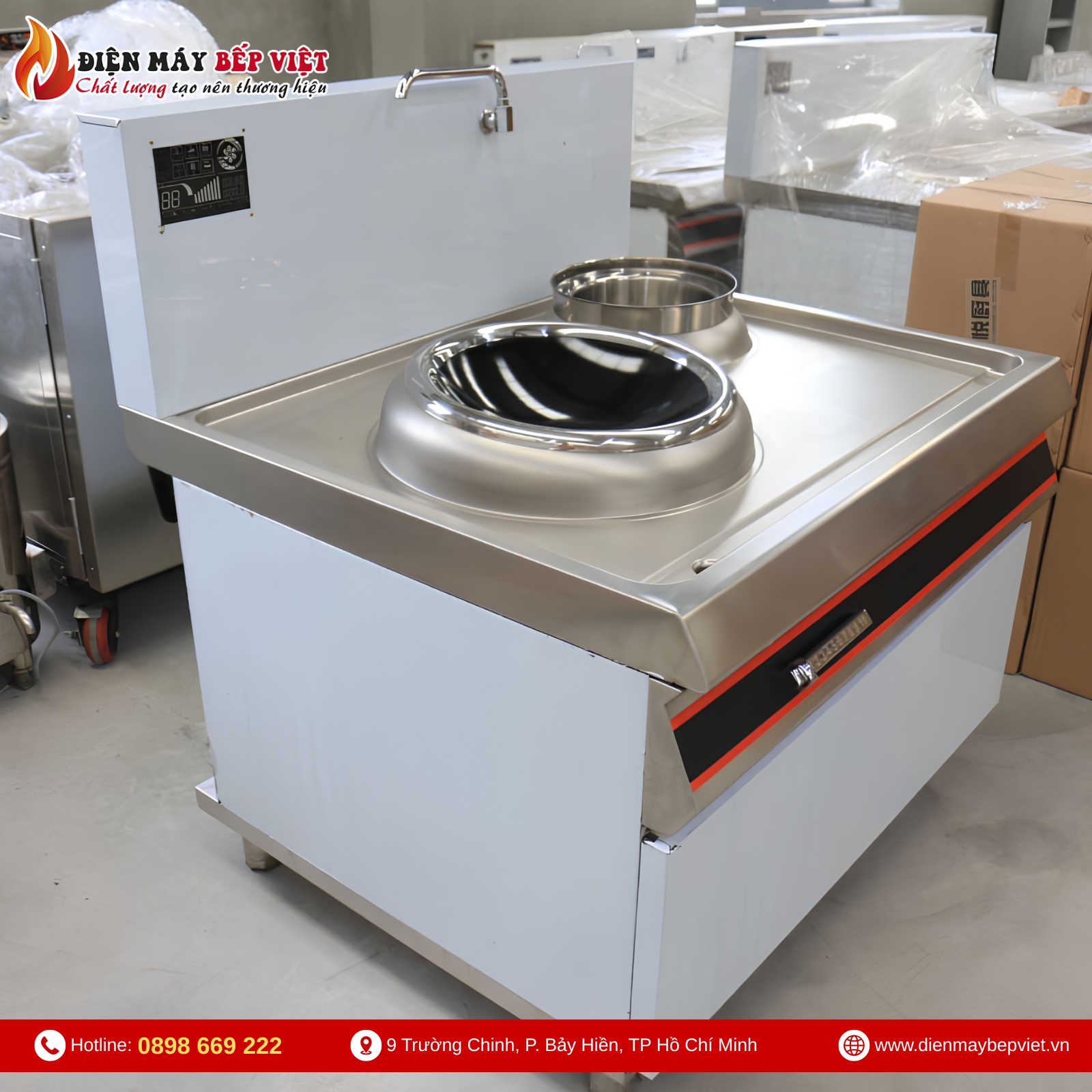 Bếp Xào Đơn Điện Từ BV10