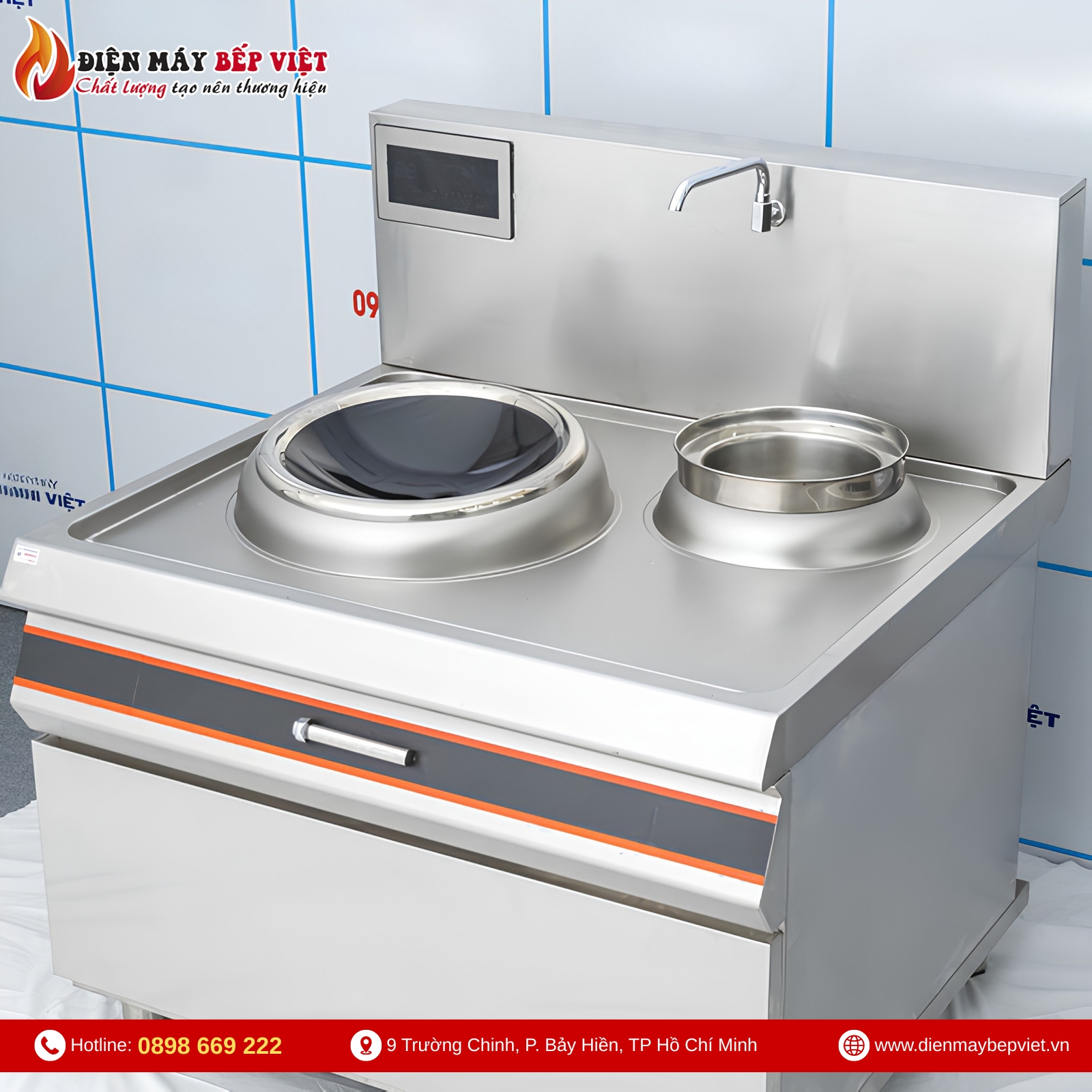 Bếp Xào Đơn Điện Từ BV10