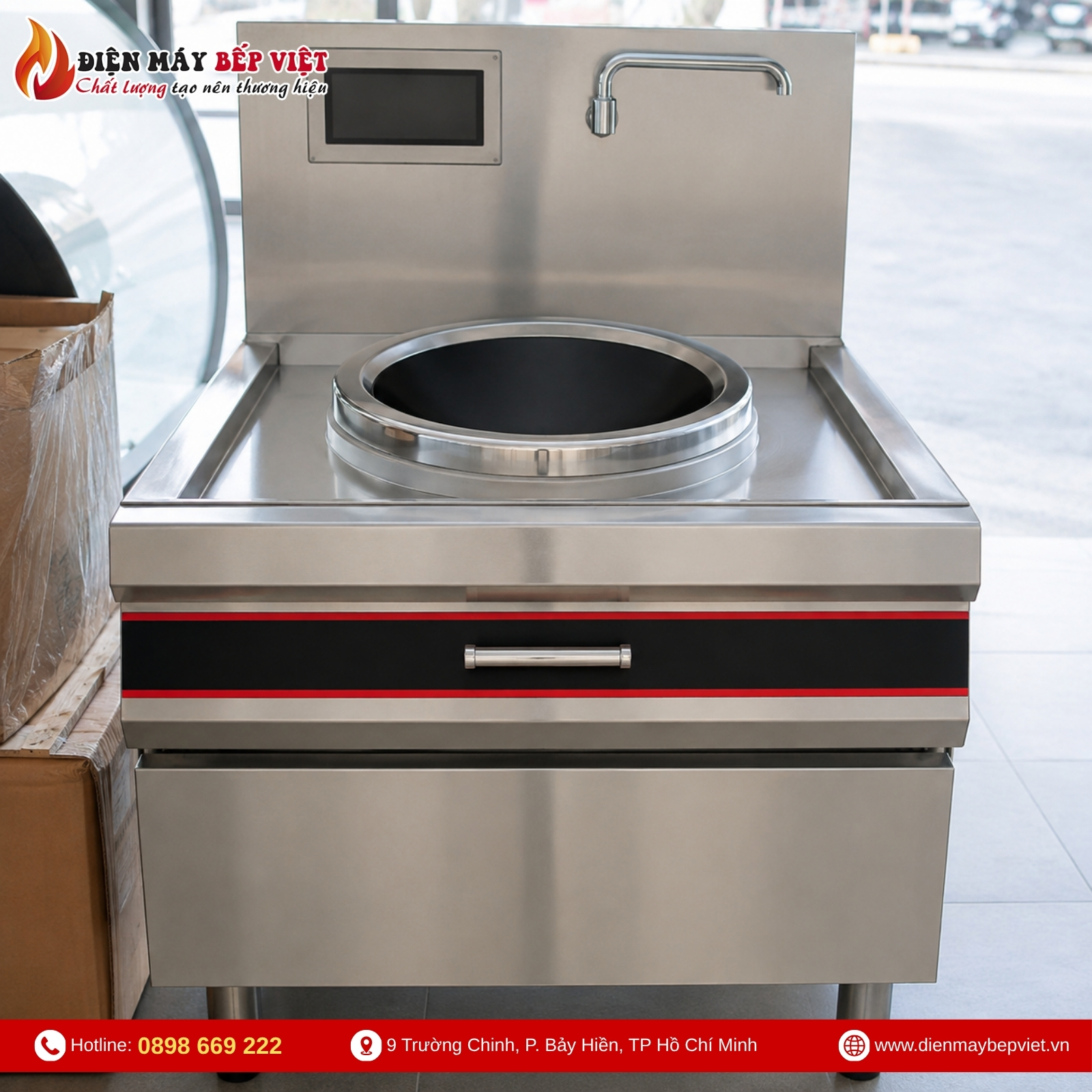 Bếp Xào Đơn Điện Từ BV11