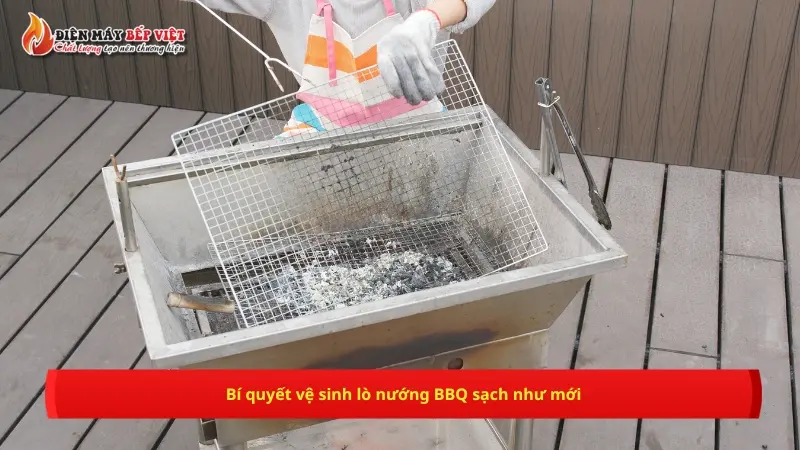 Bí quyết vệ sinh lò nướng BBQ sạch như mới