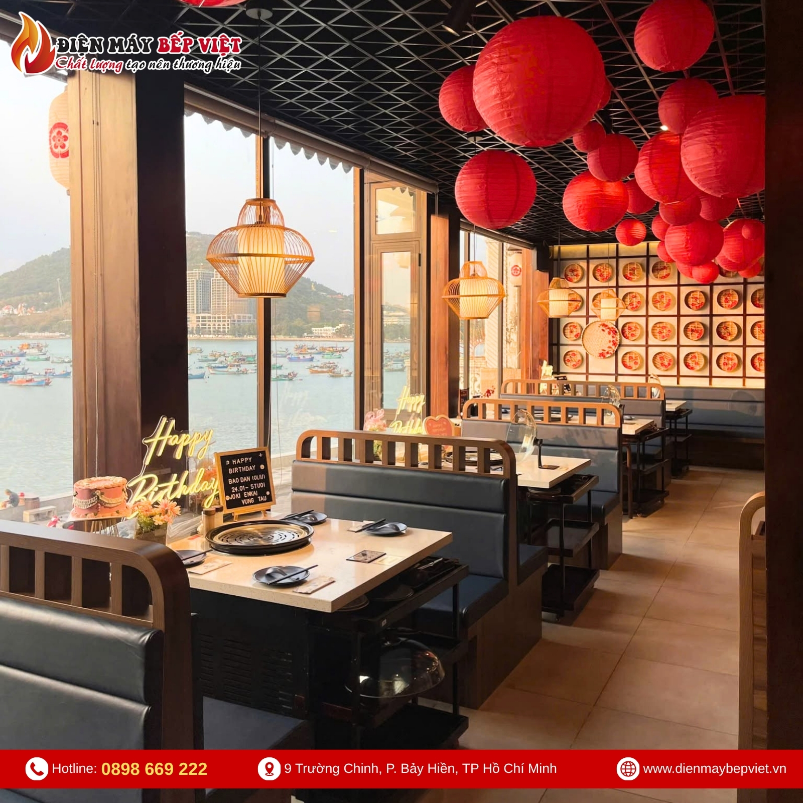 Bộ Bàn Nồi Lẩu Hơi Nhà Hàng