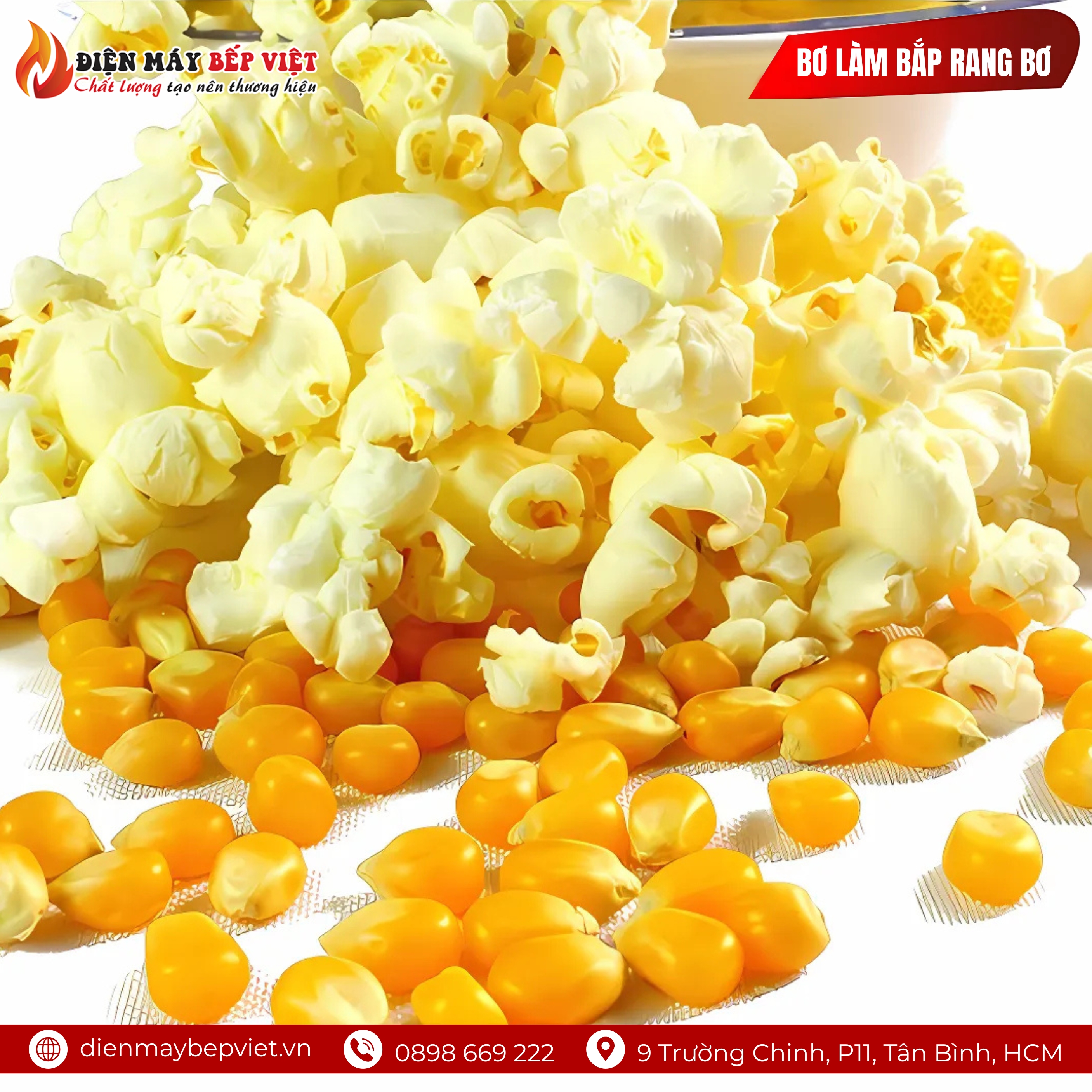 Bơ Làm Bắp Rang Bơ 18Kg