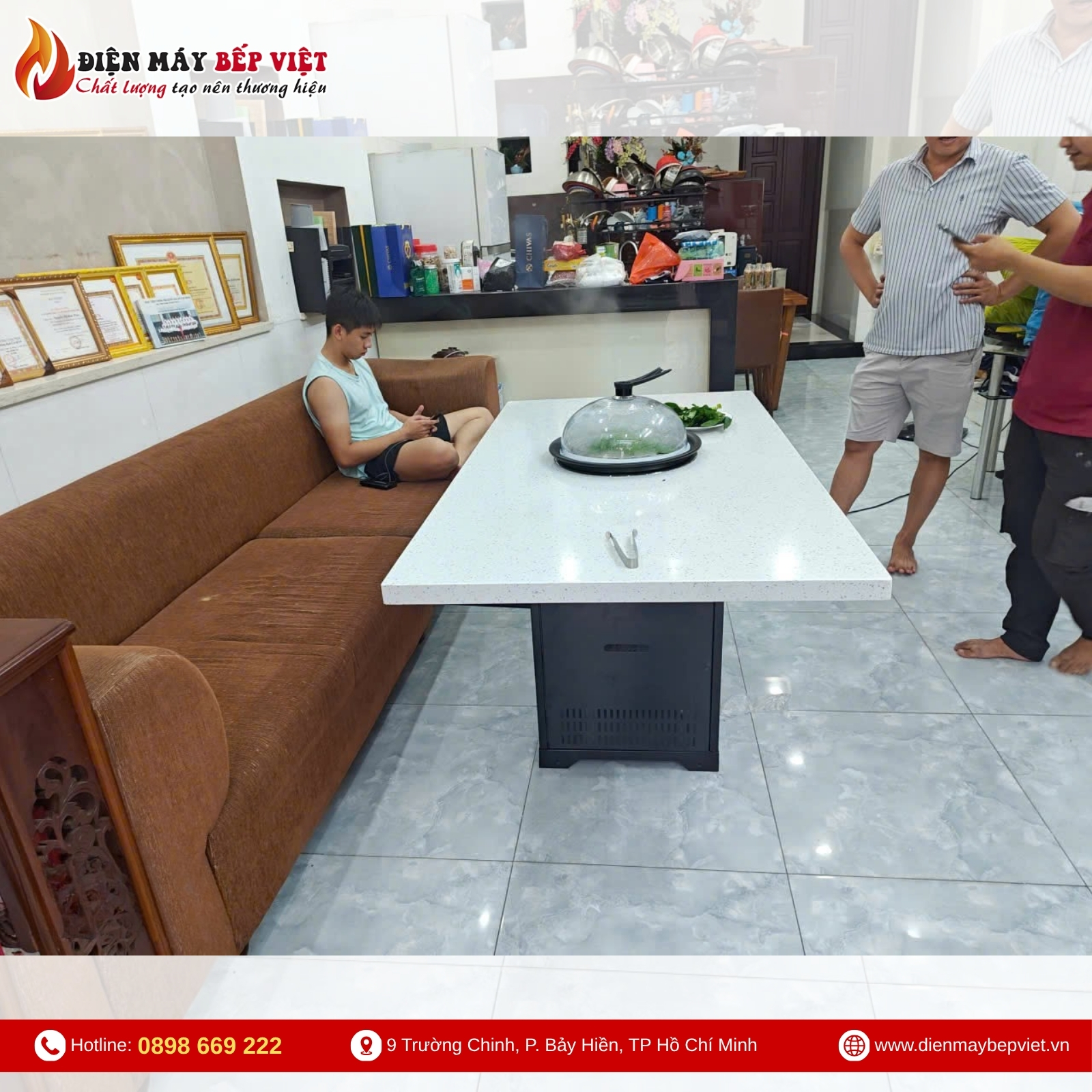 Bộ Nồi Lẩu Hơi Gia Đình Cao Cấp