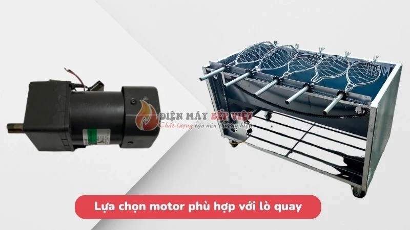 Cách chọn motor cho lò quay vịt phù hợp
