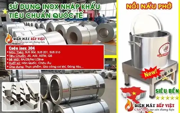 Cách phân biệt được nồi Inox 201 và nồi Inox 304