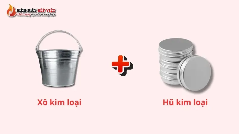 Cách tự chế bếp nướng không khói từ xô và hũ kim loại