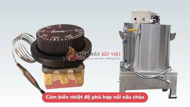 cảm biến nhiệt độ phù hợp với nồi nấu cháo