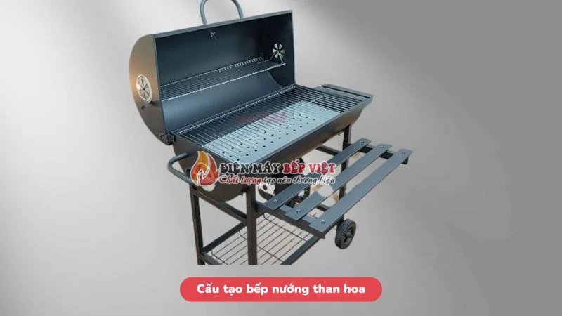 Cấu tạo bếp nướng than hoa ngoài trời chi tiết nhất