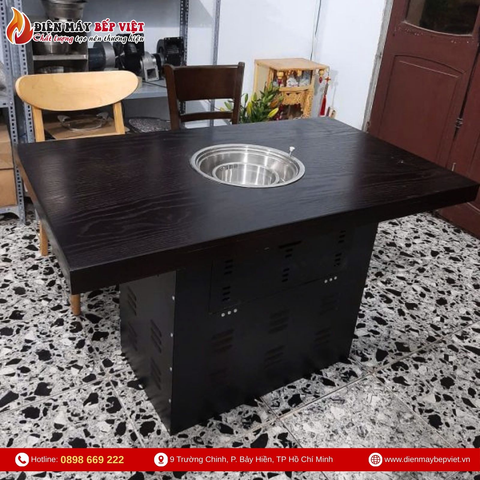 Chân Bàn Bếp Nướng Không Khói
