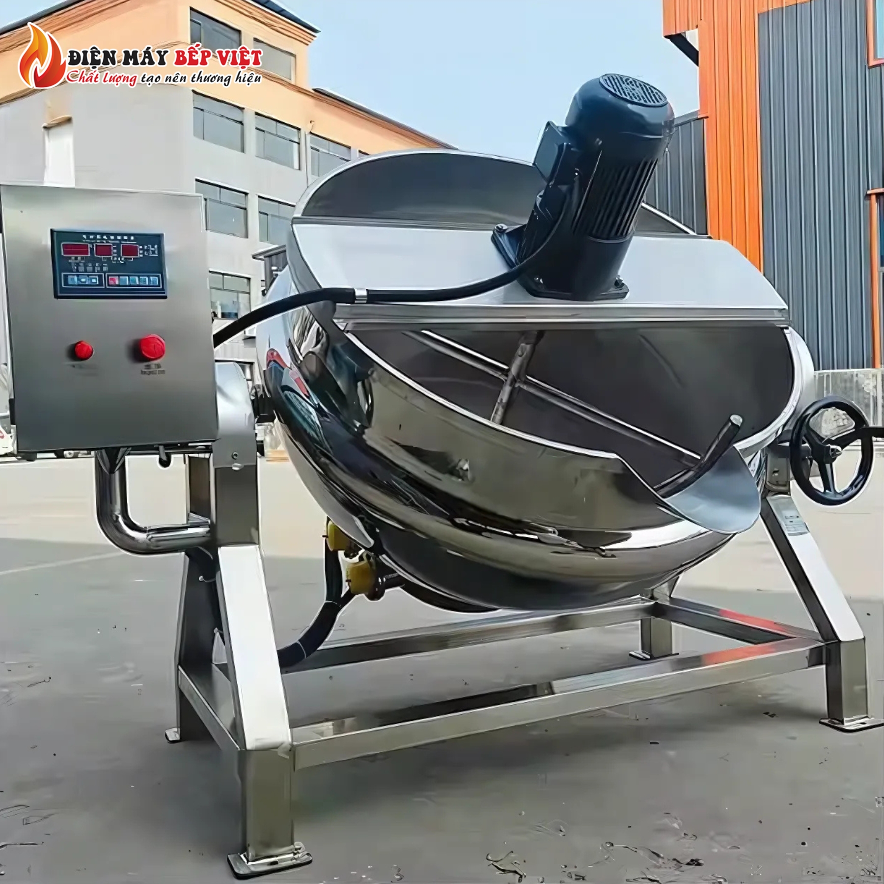 Chảo Xào Công Nghiệp Dùng Điện