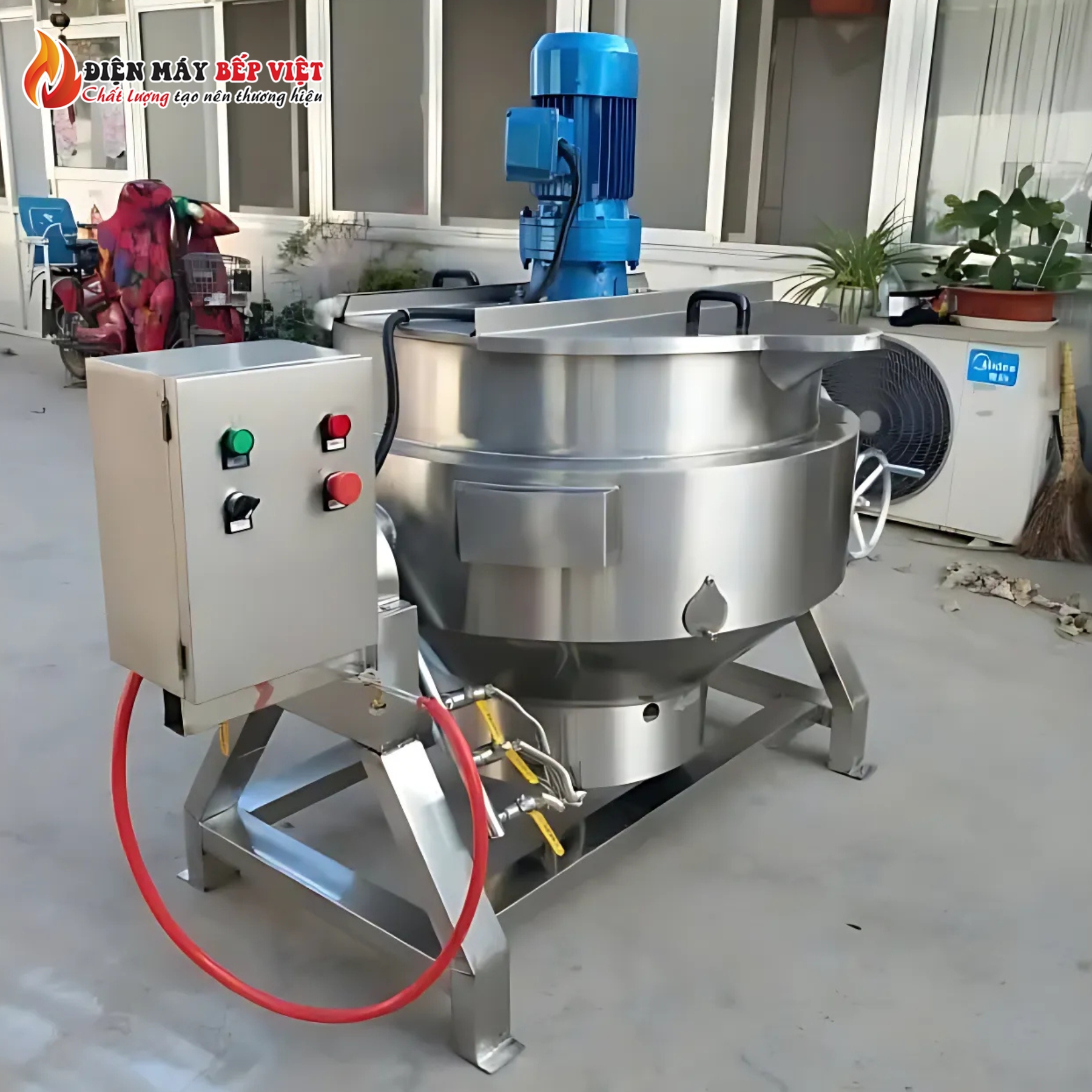 Chảo Xào Công Nghiệp Dùng Điện