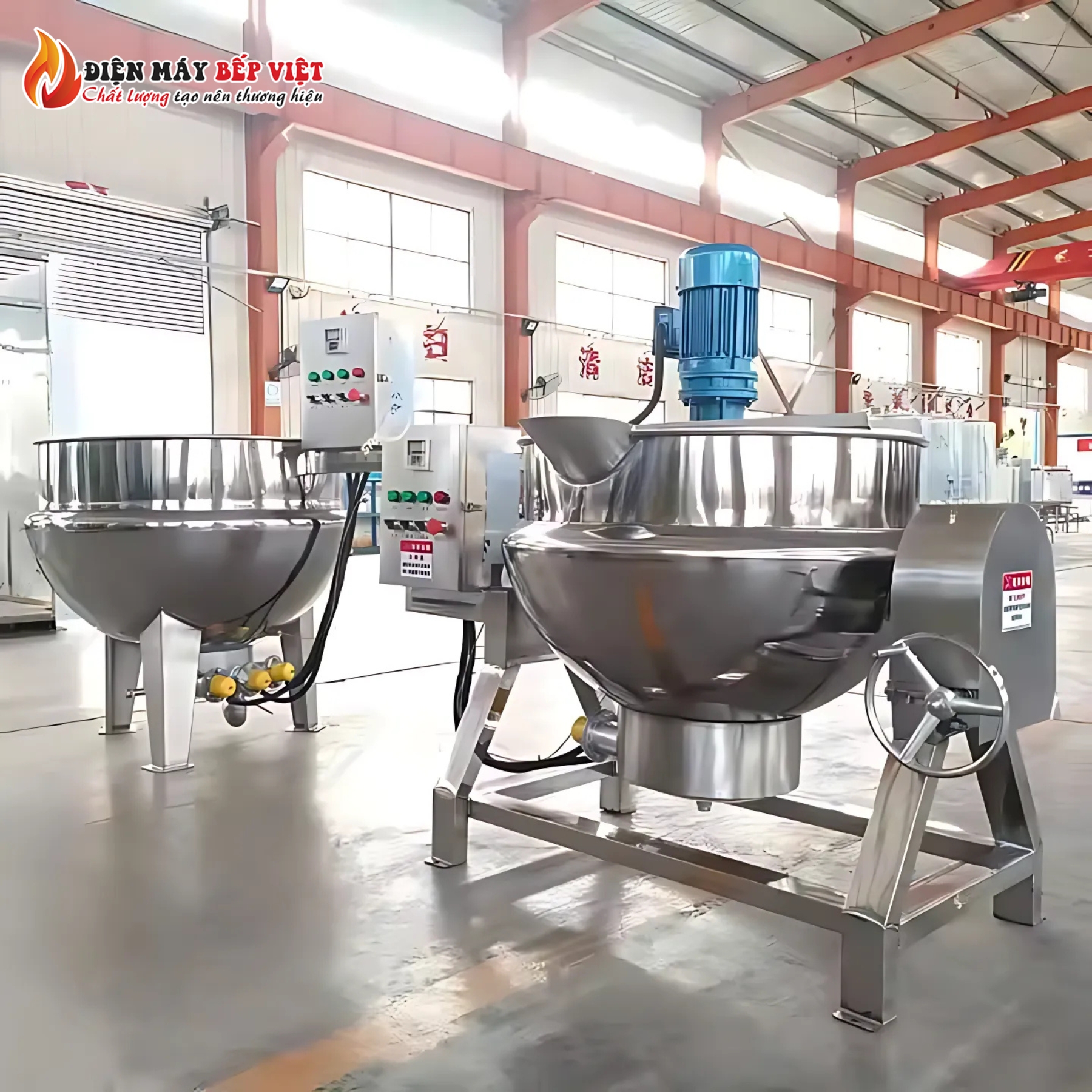 Chảo Xào Công Nghiệp Dùng Điện
