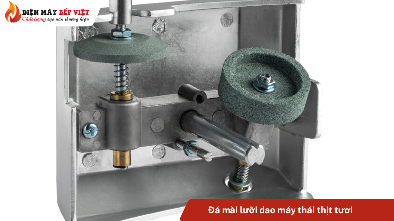 Đá mài lưỡi dao máy thái thịt tươi