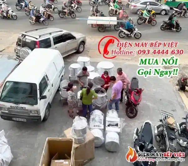 Địa chỉ mua nồi nấu phở điện uy tín - Điện Máy Bếp Việt