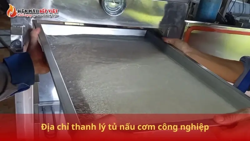 Một số địa chỉ thanh lý tủ nấu cơm công nghiệp chất lượng, uy tín