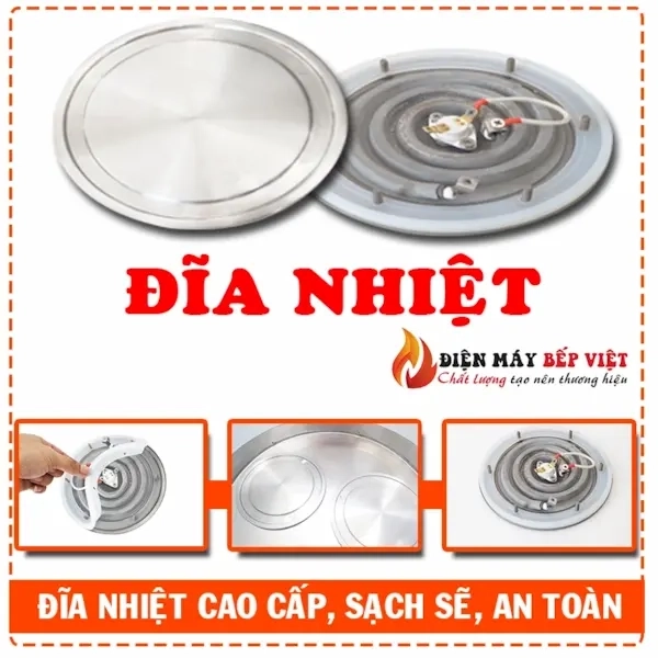 Đĩa nhiệt của NỒI PHỞ 90lít