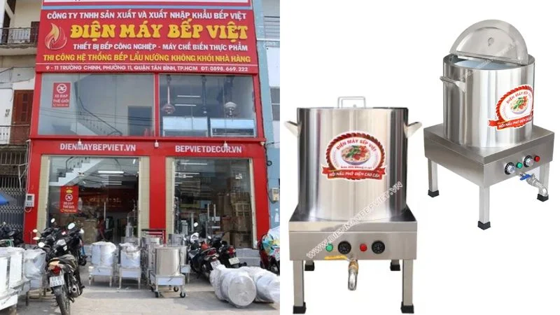 Điện Máy Bếp Việt cung cấp nồi nấu phở uy tín