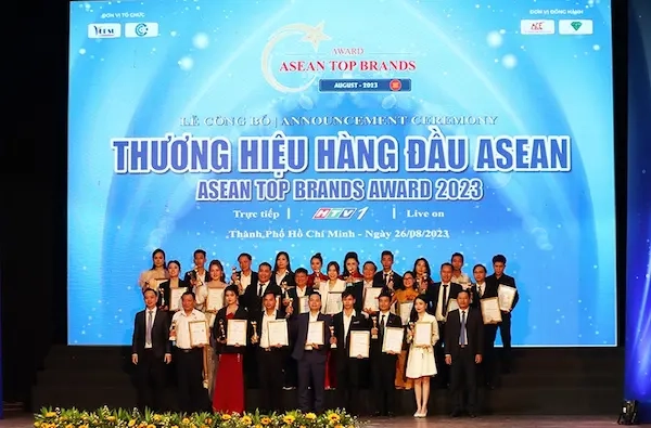 Điện Máy Bếp Việt được vinh danh TOP THƯƠNG HIỆU HÀNG ĐẦU ASEAN 2023