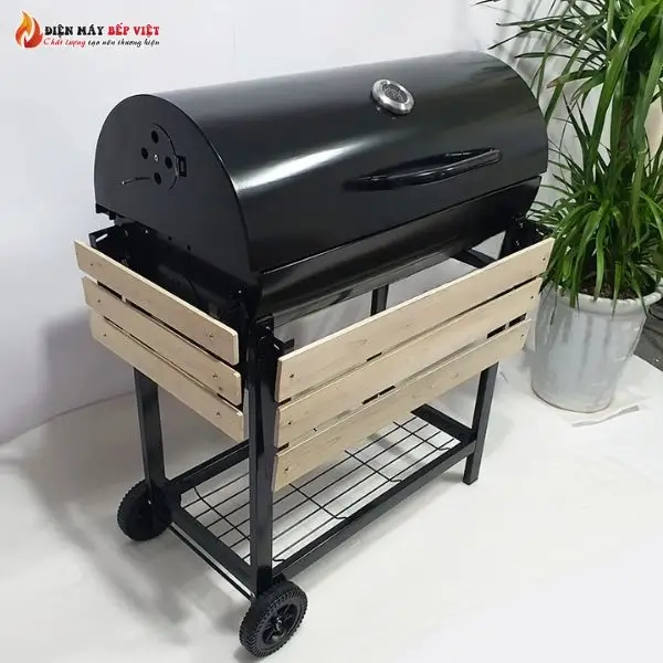 Đồng hồ đo nhiệt trên Bếp Nướng BBQ-05