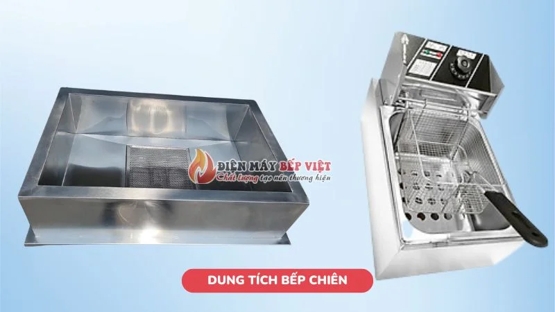 Dung tích bếp chiên