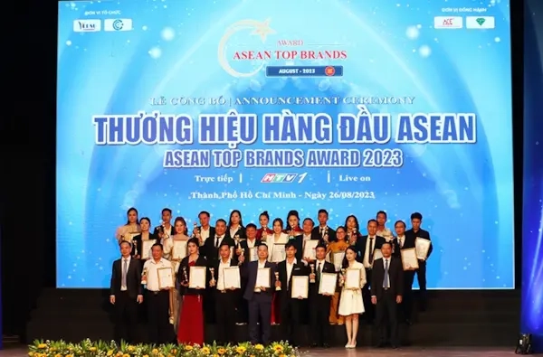 Giải thưởng top 10 thương hiệu hàng đầu ASEAN 2023