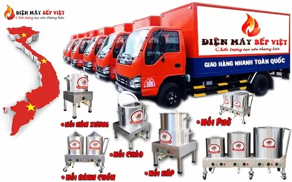 Giao hàng Nồi Hấp Điện Đa Năng toàn quốc