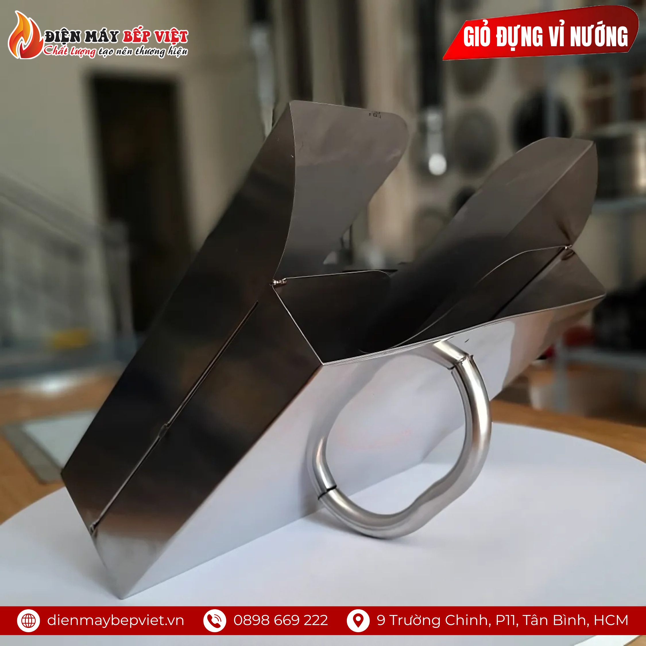 Giỏ Đựng Vỉ Nướng