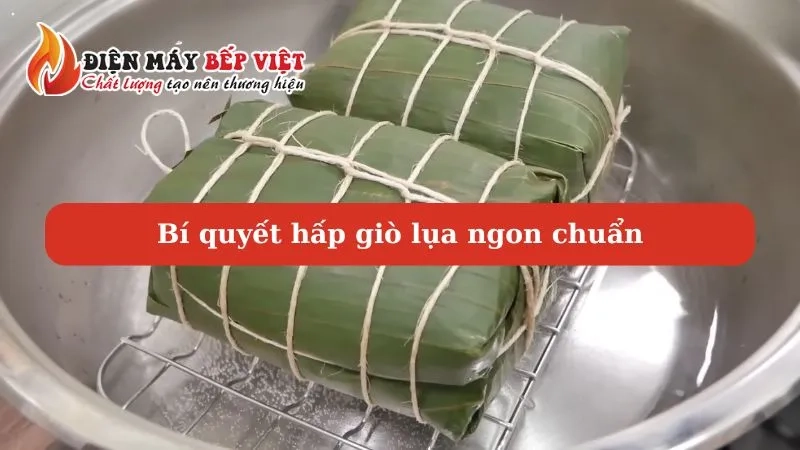 hấp giò chả