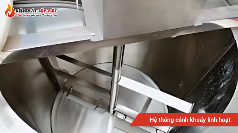Hệ thống cánh khuấy linh hoạt