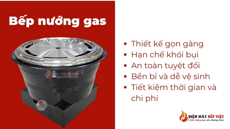 So sánh bếp nướng gas và bếp nướng điện