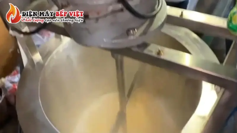 Hướng dẫn sử dụng máy nấu sữa bắp công nghiệp