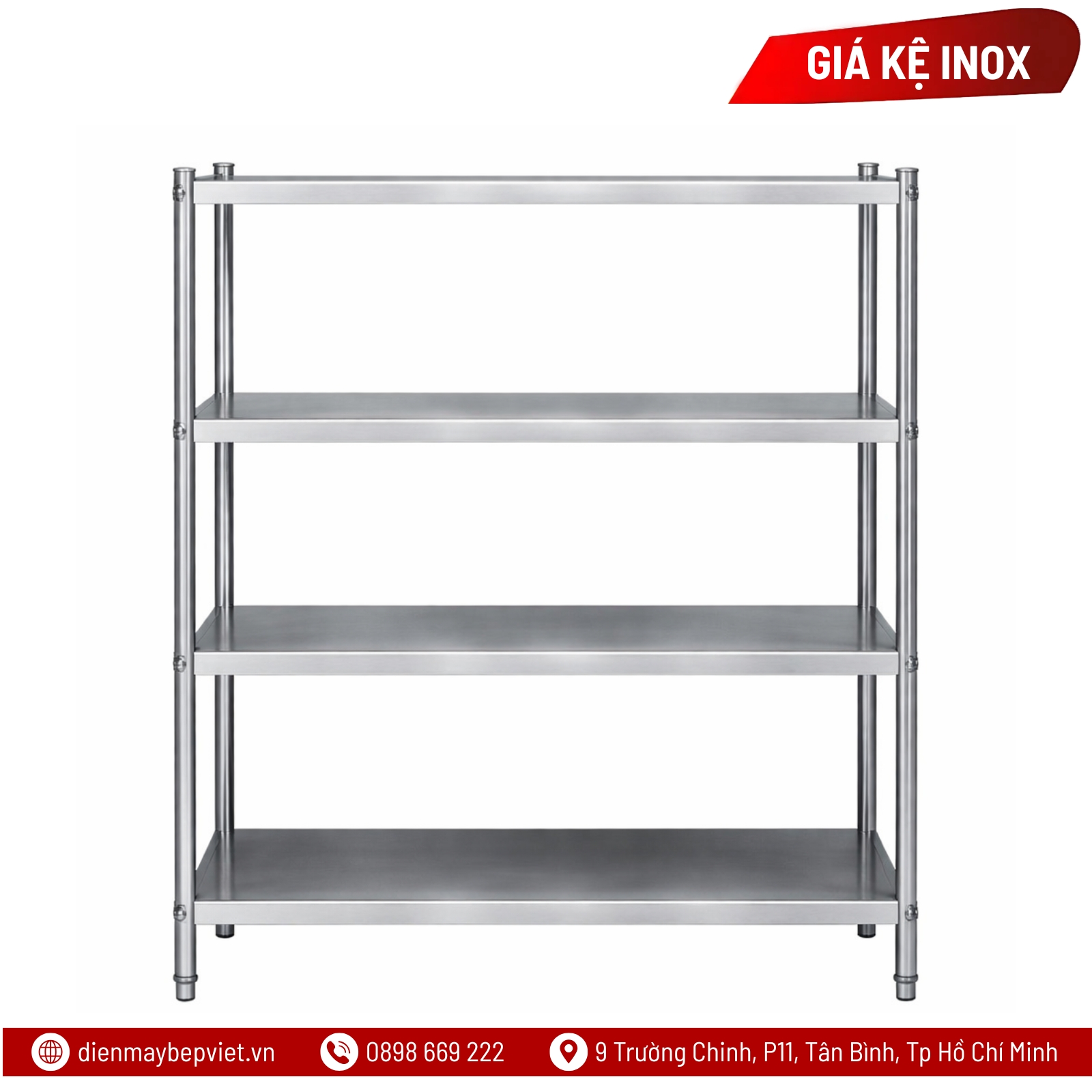 Kệ Phẳng 4 Tầng