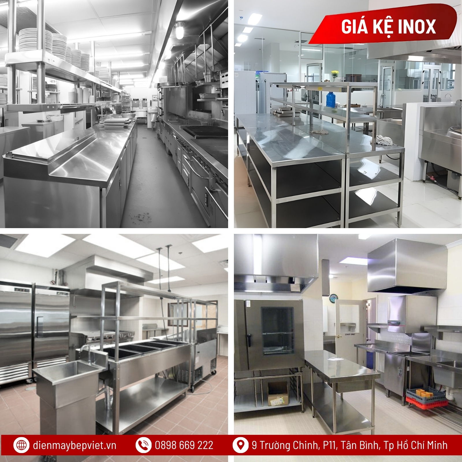 Kệ Phẳng 4 Tầng