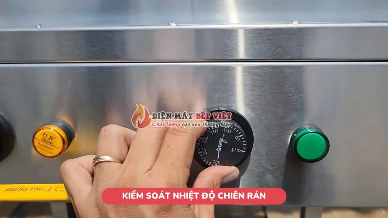 Kiểm soát nhiệt độ chiên rán