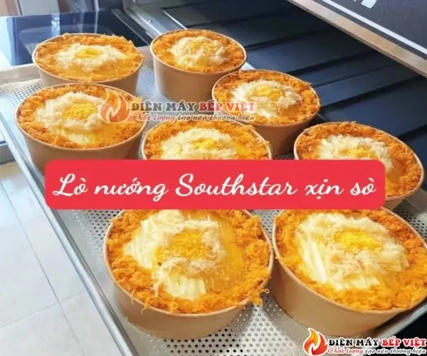 Làm bánh bằng nồi nấu cơm niêu Southstar điện 2 tầng